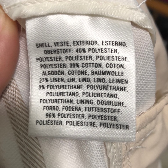 Leifsdottir Anthropologie white pants size 4 - Picture 4 of 6